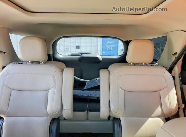 1FMSK7FH3MGA11530 2021 FORD EXPLORER Gray Widok tylnych siedzeń