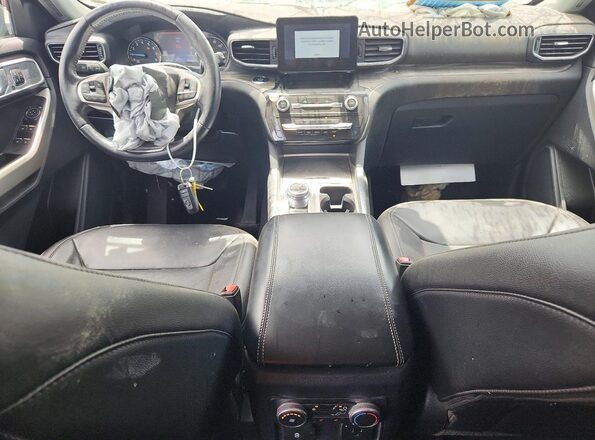 1FMSK7FH3MGB03205 2021 FORD EXPLORER Gray Vista del salpicadero