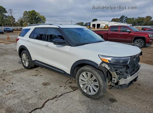 1FMSK7FH3PGA83817 2023 FORD EXPLORER Белый Передняя правая четверть
