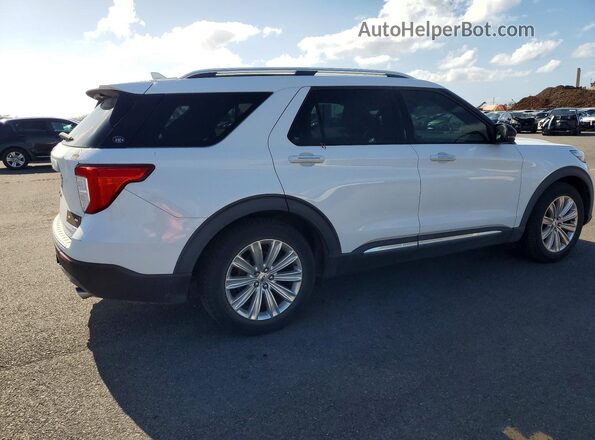 1FMSK7FH4LGB80552 2020 FORD EXPLORER White უკანა მარჯვენა