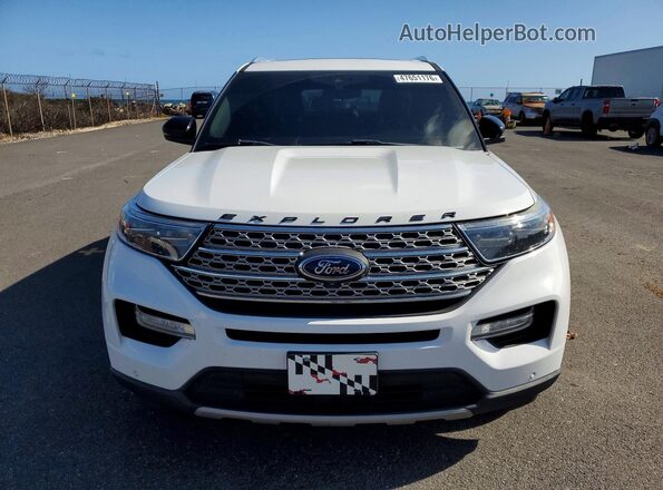 1FMSK7FH4LGB80552 2020 FORD EXPLORER White წინა ხედი
