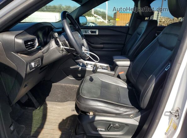 1FMSK7FH4LGB80552 2020 FORD EXPLORER White წინა სალონის ხედი