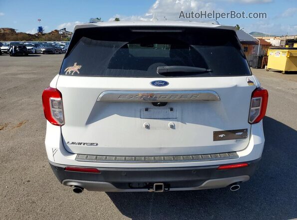 1FMSK7FH4LGB80552 2020 FORD EXPLORER White უკანა ხედი