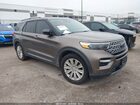 2021 Ford Explorer Limited Brown vin: 1FMSK7FH6MGA33246