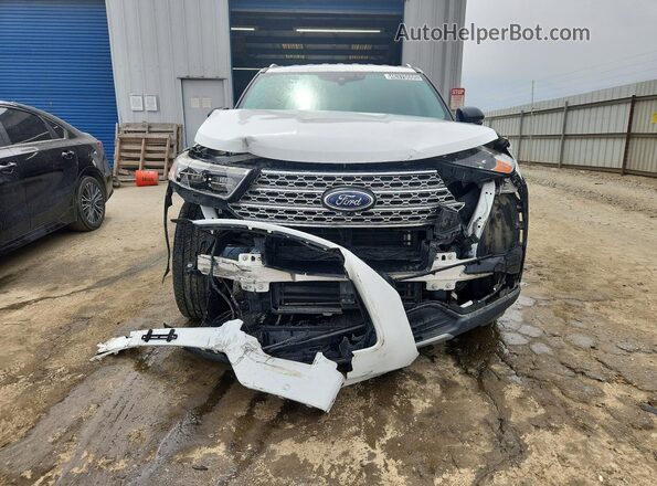 1FMSK7FH6MGA88182 2021 FORD EXPLORER Белый Вид спереди