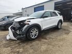 2021 Ford Explorer Limited Белый vin: 1FMSK7FH6MGA88182 Damage: Left Head Lamp, Broken, Replacement Required