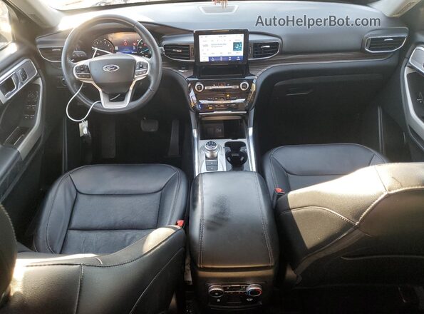 1FMSK7FH6NGA56706 2022 FORD EXPLORER Черный Вид панели приборов