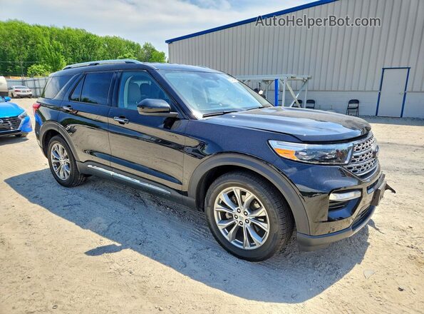 1FMSK7FH6RGA29737 2024 FORD EXPLORER Черный Передняя правая четверть