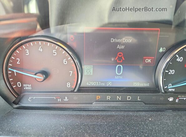 1FMSK7FH6RGA29737 2024 FORD EXPLORER Черный Вид щитка приборов