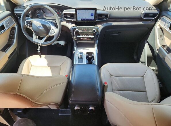 1FMSK7FH6RGA29737 2024 FORD EXPLORER Черный Вид панели приборов