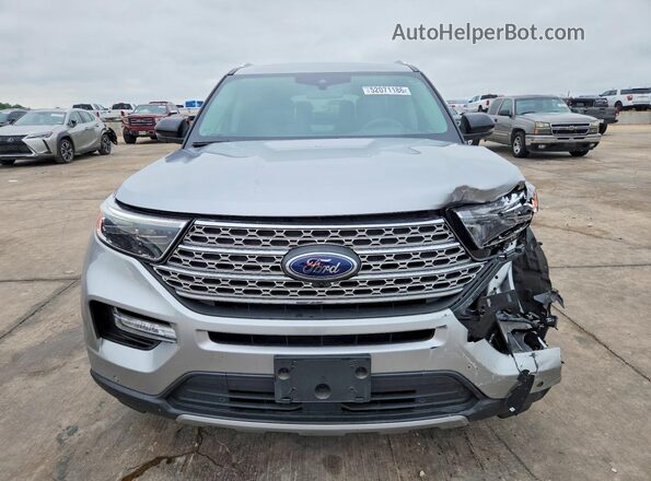 1FMSK7FH7RGA70376 2024 FORD EXPLORER Silver Front view