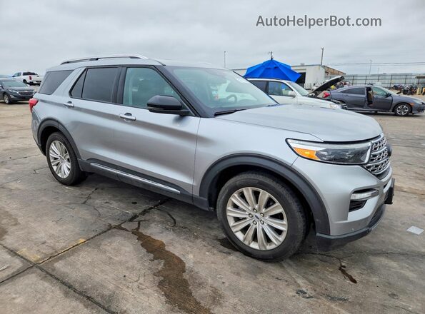 1FMSK7FH7RGA70376 2024 FORD EXPLORER Silver Front right