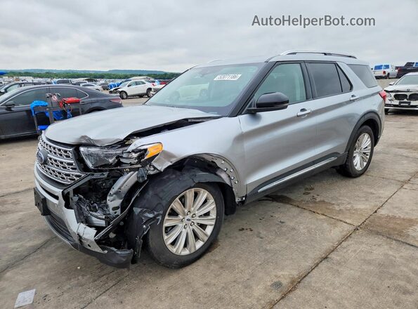 1FMSK7FH7RGA70376 2024 FORD EXPLORER Silver Front left