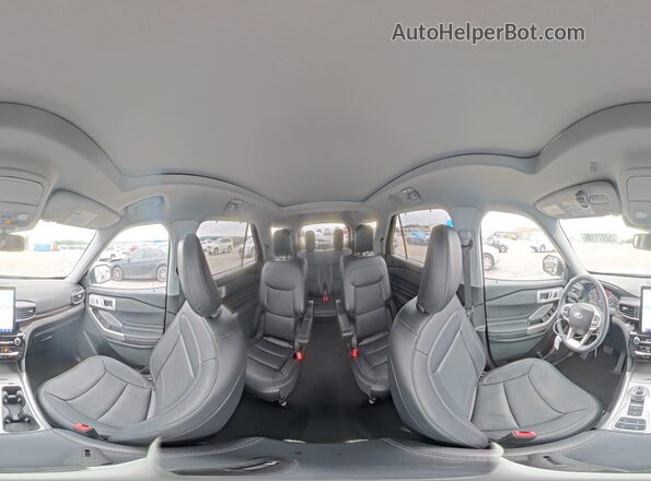 1FMSK7FH7RGA70376 2024 FORD EXPLORER Silver 360 interior view