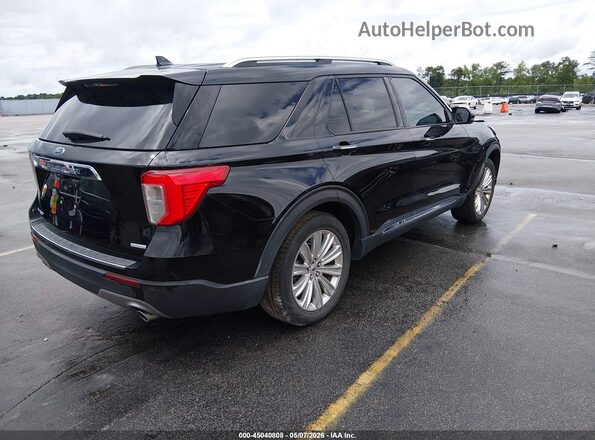 1FMSK7FH8LGA09979 2020 FORD FORD EXPLORER Black Tył prawy