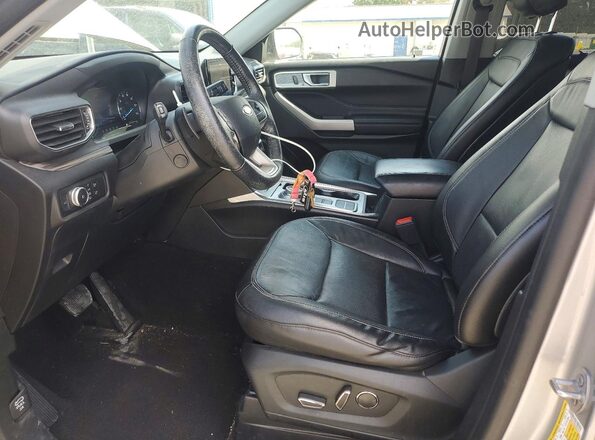 1FMSK7FH8LGD03379 2020 FORD FORD EXPLORER Silver წინა სალონის ხედი