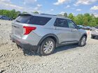 2020 Ford Explorer Limited Silver vin: 1FMSK7FH8LGD03379