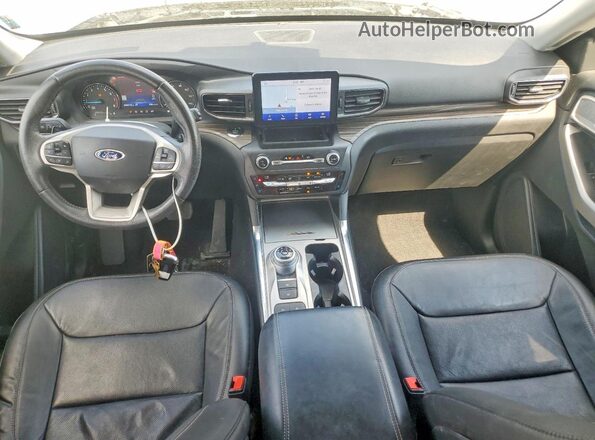 1FMSK7FH8LGD03379 2020 FORD FORD EXPLORER Silver წინა პანელის ხედი