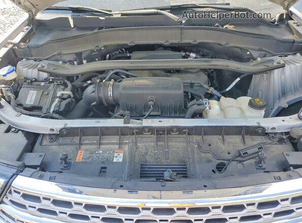 1FMSK7FH8LGD03379 2020 FORD FORD EXPLORER Silver ძრავის განყოფილების ხედი