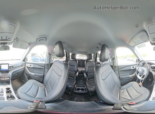1FMSK7FH8LGD03379 2020 FORD FORD EXPLORER Silver სალონის 360-გრადუსიანი ხედი