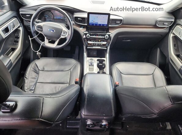 1FMSK7FH8MGA12155 2021 FORD FORD EXPLORER Серый Вид панели приборов