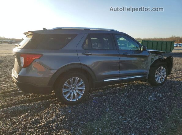 1FMSK7FH8MGA91875 2021 FORD EXPLORER Gray უკანა მარჯვენა