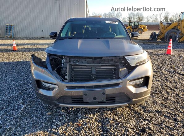 1FMSK7FH8MGA91875 2021 FORD EXPLORER Gray წინა ხედი