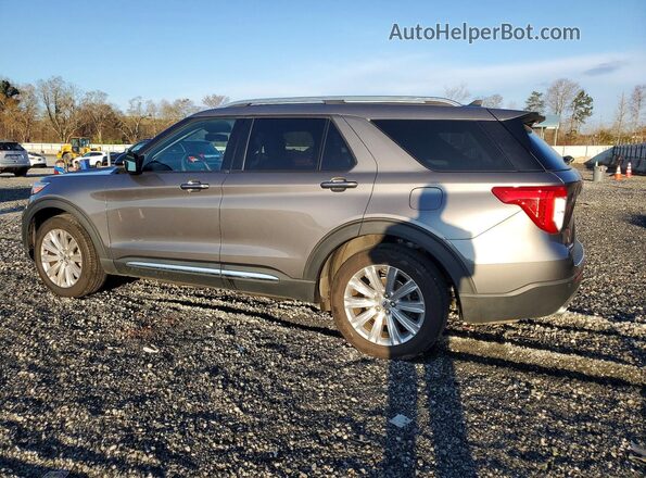 1FMSK7FH8MGA91875 2021 FORD EXPLORER Gray უკანა მარცხენა
