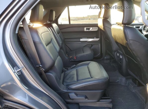 1FMSK7FH8MGA91875 2021 FORD EXPLORER Gray უკანა სალონის ხედი