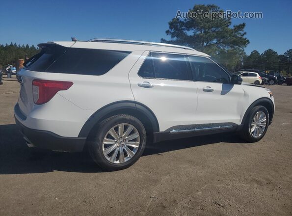 1FMSK7FH9MGA44922 2021 FORD EXPLORER White Tył prawy
