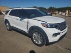 2021 Ford Explorer Limited White vin: 1FMSK7FH9MGA44922