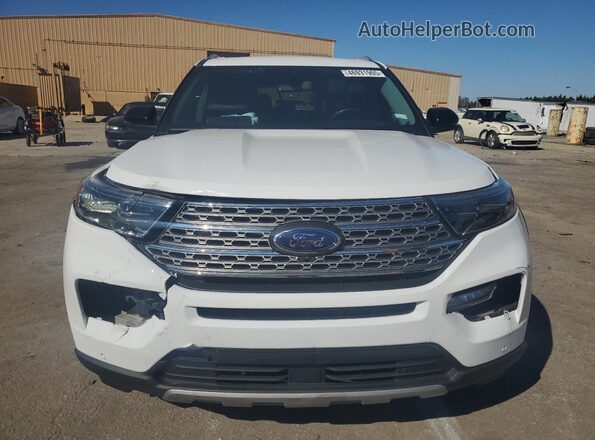 1FMSK7FH9MGA44922 2021 FORD EXPLORER White Widok z przodu