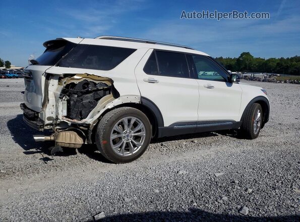 1FMSK7FH9NGA63715 2022 FORD EXPLORER White Rear right