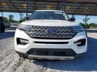 2022 Ford Explorer Limited White vin: 1FMSK7FH9NGA63715