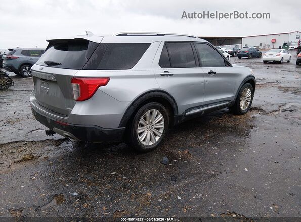 1FMSK7FHXLGA76907 2020 FORD FORD EXPLORER Серебряный Задняя правая четверть