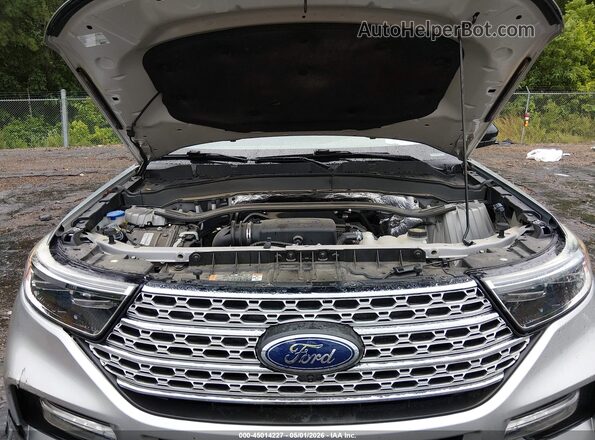 1FMSK7FHXLGA76907 2020 FORD FORD EXPLORER Серебряный Вид сзади