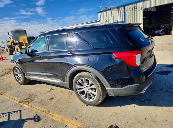 1FMSK7FHXMGA88041 2021 FORD EXPLORER Черный Задняя левая четверть