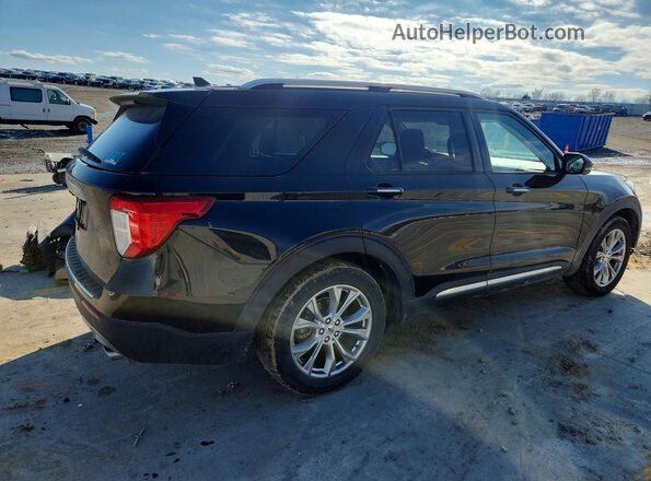 1FMSK7FHXMGA88041 2021 FORD EXPLORER Черный Задняя правая четверть