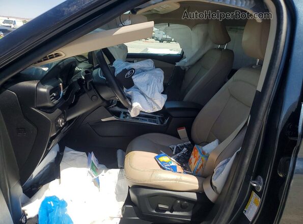 1FMSK7FHXPGA90215 2023 FORD EXPLORER Charcoal Widok wnętrza z przodu