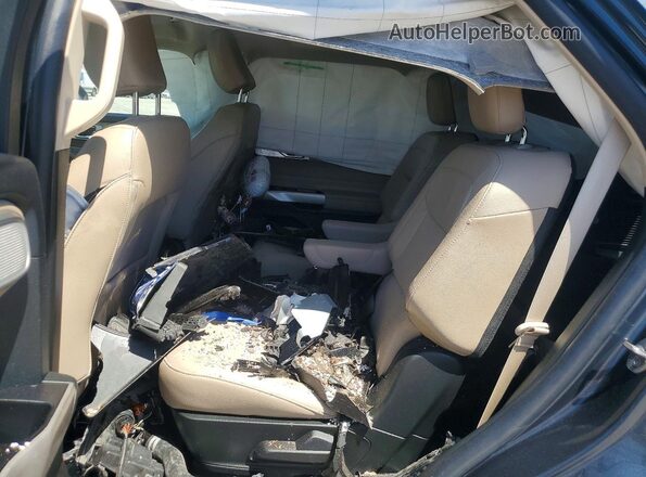 1FMSK7FHXPGA90215 2023 FORD EXPLORER Charcoal Widok wnętrza z tyłu