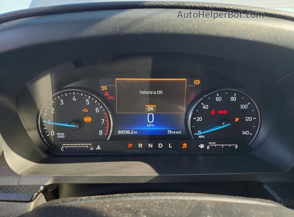 1FMSK7KH4PGA50301 2023 FORD EXPLORER Серебряный Вид щитка приборов