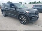 2022 Ford Explorer St-line Black vin: 1FMSK7KH5NGA05347