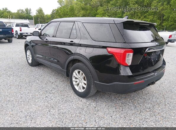 1FMSK8BB4LGC68542 2020 FORD EXPLORER Черный Задняя левая четверть