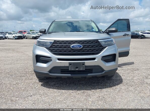 1FMSK8BH5LGC68599 2020 FORD EXPLORER Серебряный Вид спереди