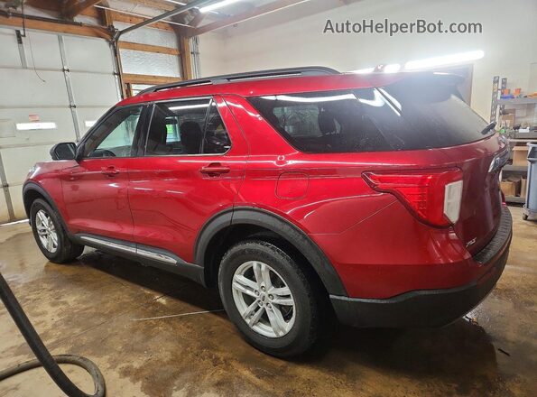 1FMSK8DH1LGA13588 2020 FORD EXPLORER Red Trasero izquierdo