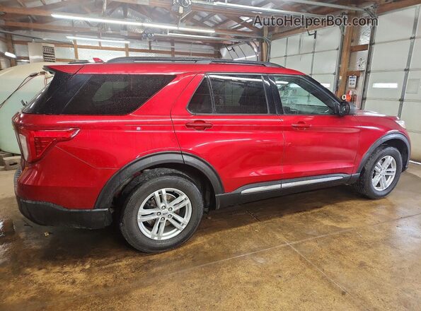 1FMSK8DH1LGA13588 2020 FORD EXPLORER Red Trasero derecho
