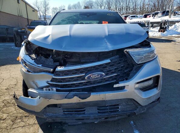 1FMSK8DH1LGC19851 2020 FORD EXPLORER Серебряный Вид спереди