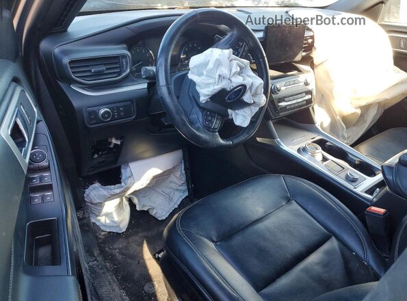 1FMSK8DH1LGC19851 2020 FORD EXPLORER Серебряный Вид панели приборов