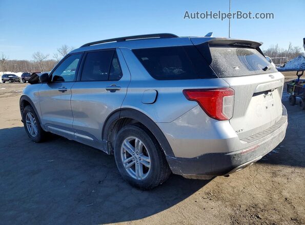 1FMSK8DH1LGC19851 2020 FORD EXPLORER Серебряный Задняя левая четверть