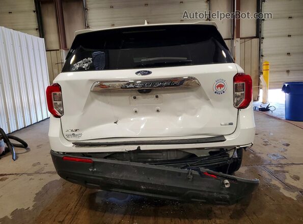 1FMSK8DH1LGC73120 2020 FORD EXPLORER Белый Вид сзади